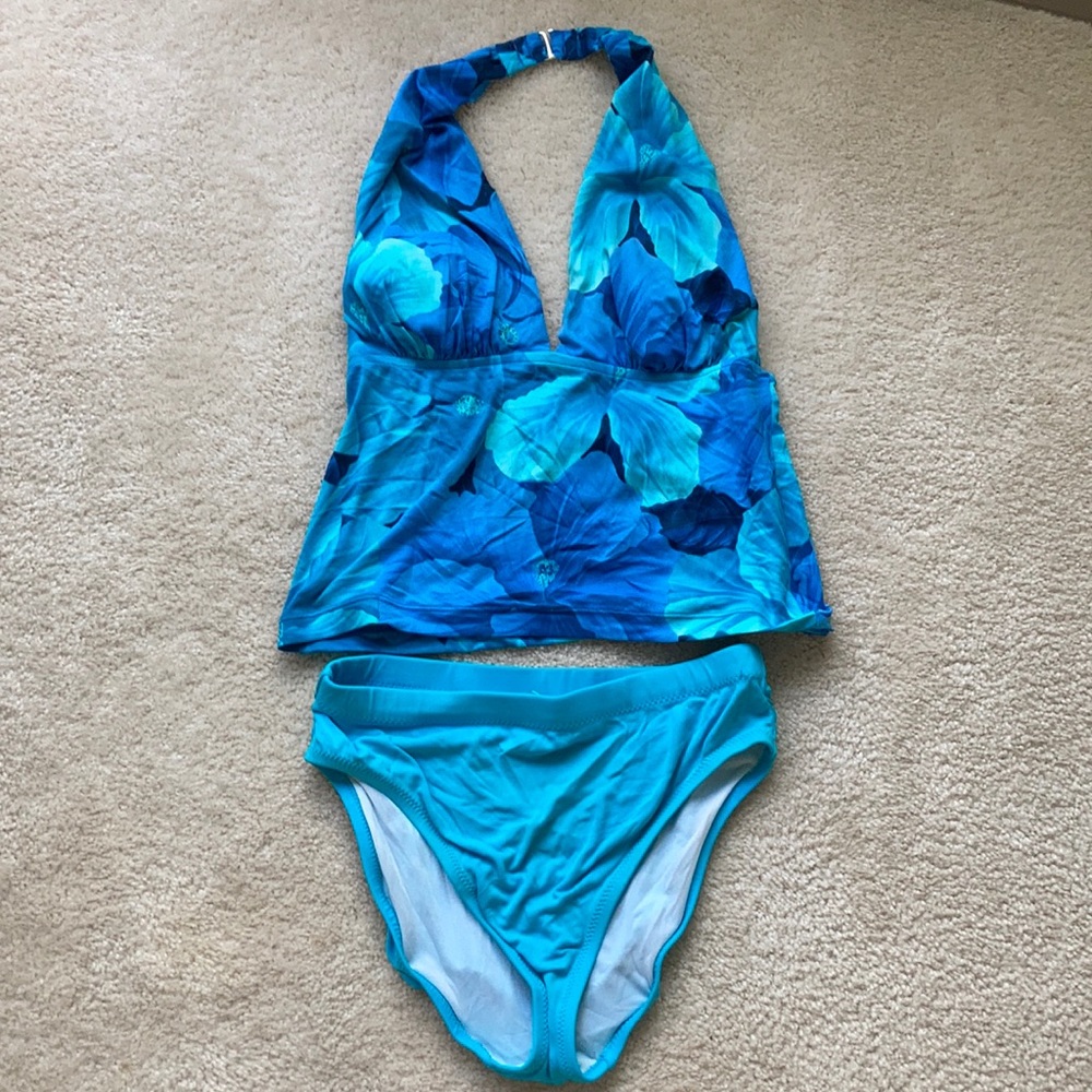 Liquid Blue Tankini